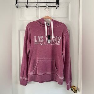 Las Vegas Nevada Hoodie in Pink